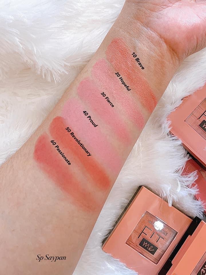 Maybelline New York Fit Me Mono Blush 4.5 g. 50 Revulotionary Care and Clean Pharmacy